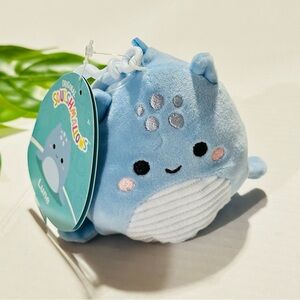 Squishmallows Original 3.5 inch Lune the Blue Loch Ness Monster NEW